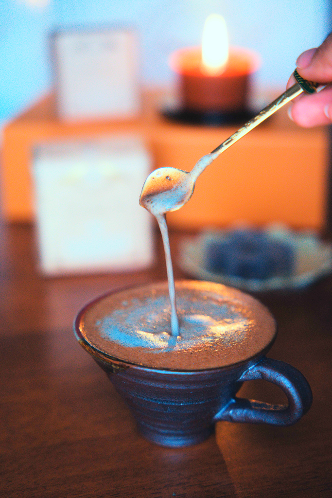 Black Sesame Hot Chocolate With Tsokolate Lola